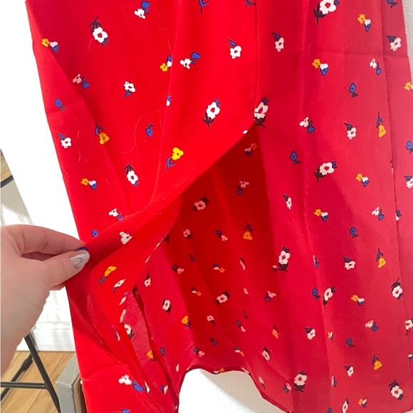 NWT SUGAR LIPS Cheri Bloom Ditsy Print Floral Midi Dress Sz Small - Picture 5 of 7